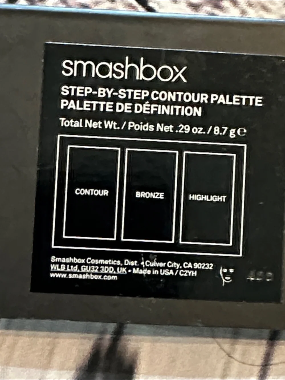 Smashbox Powder Contour Trio Palette - Light to Warm Beige Shades